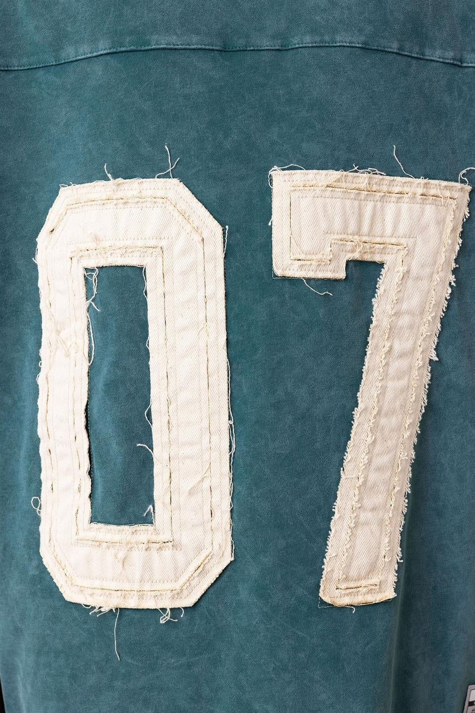 Yıkamalı Baskılı Oversize Tişört