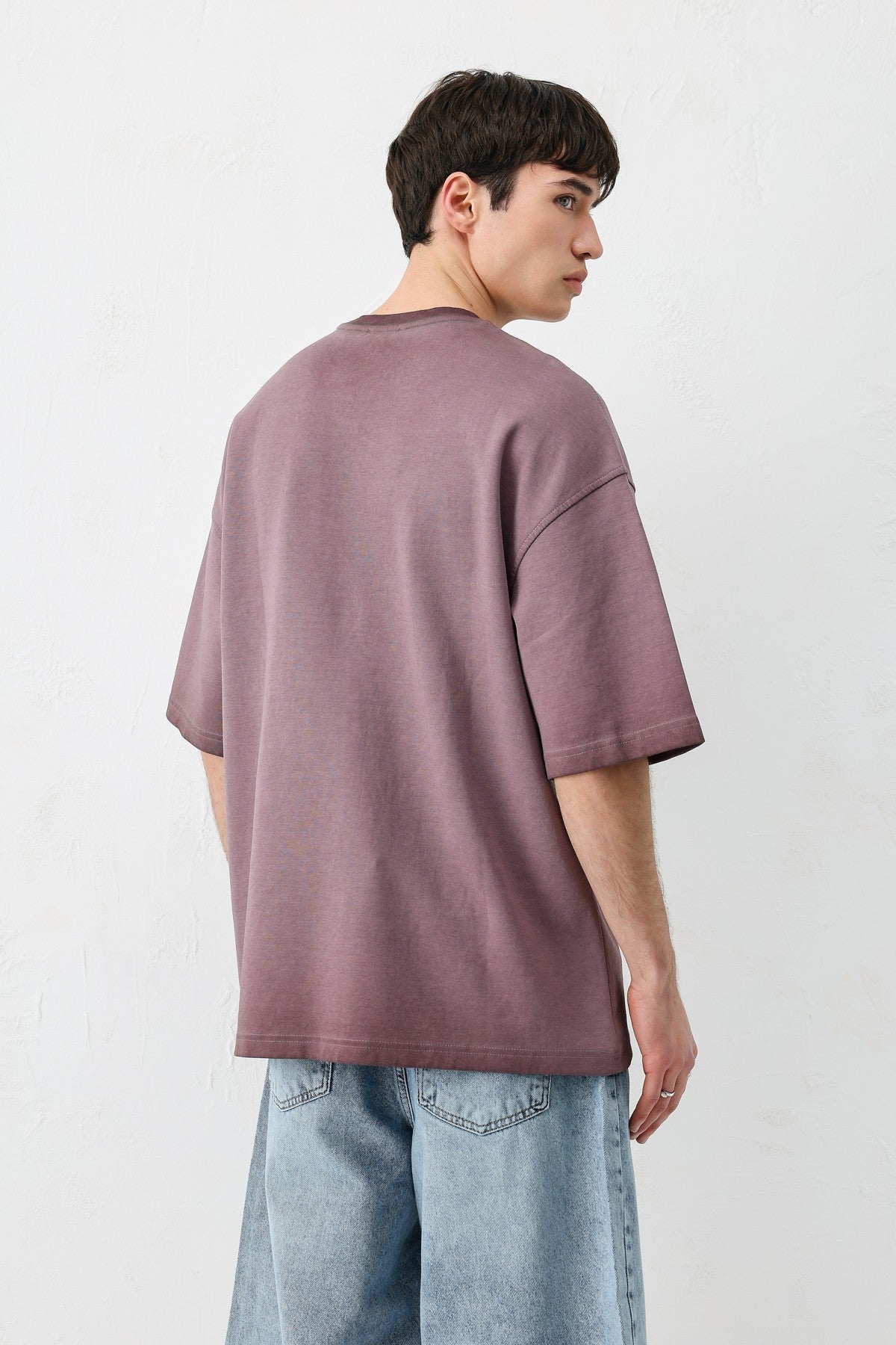 Oversize Baskılı Tişört