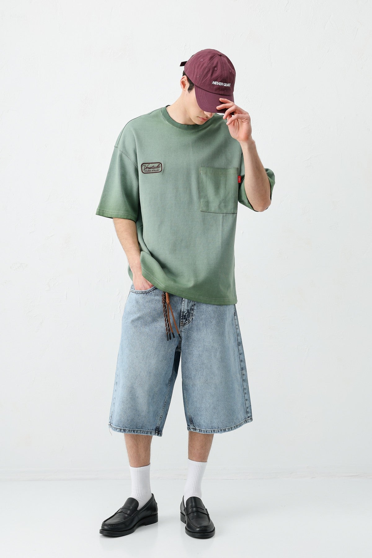 Oversize Baskılı Tişört