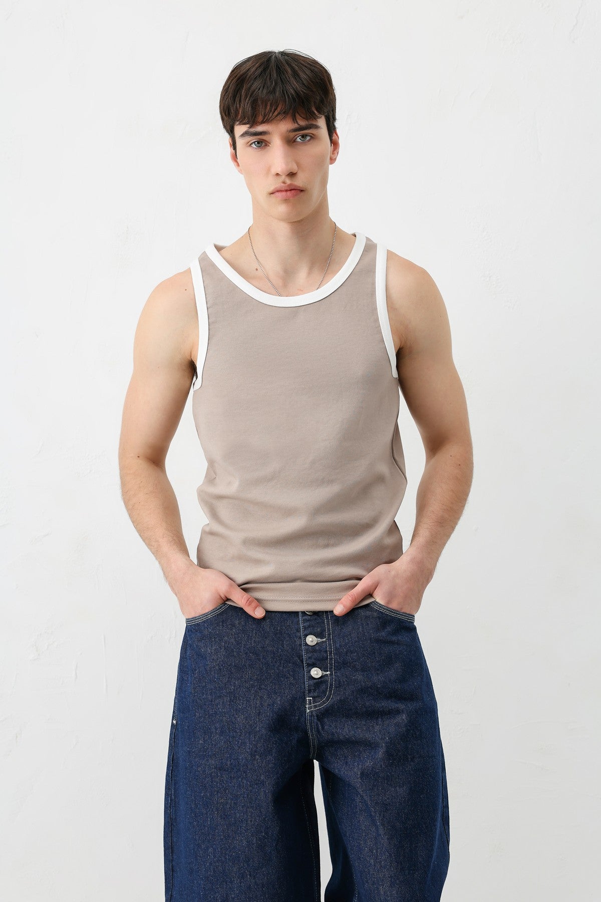 Oversize Askılı Tişört