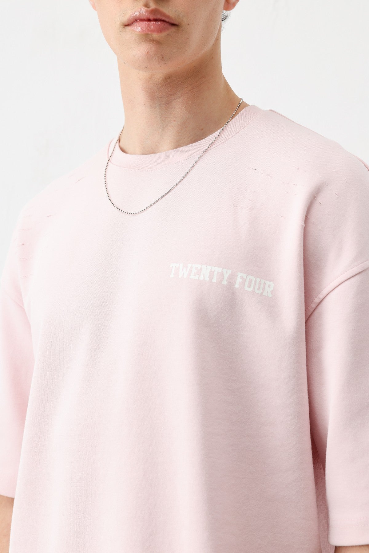 Baskılı Oversize Tişört