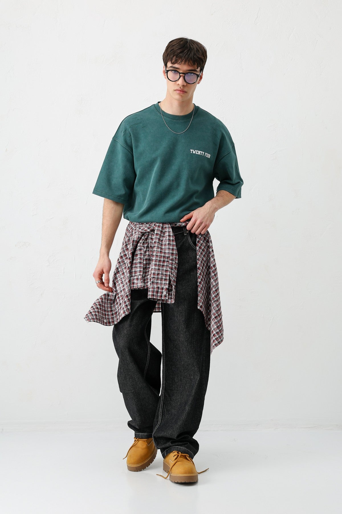 Baskılı Oversize Tişört