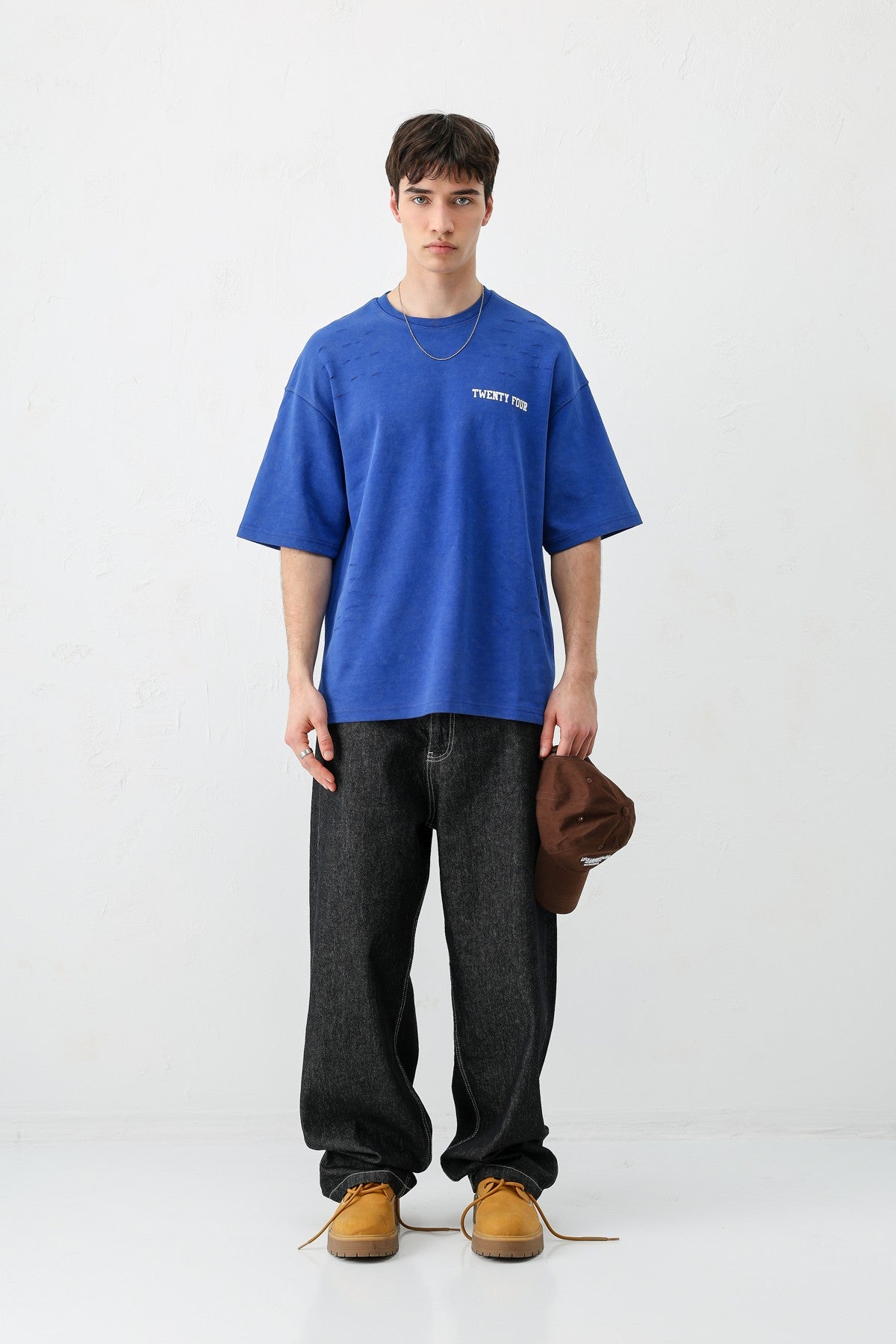 Baskılı Oversize Tişört