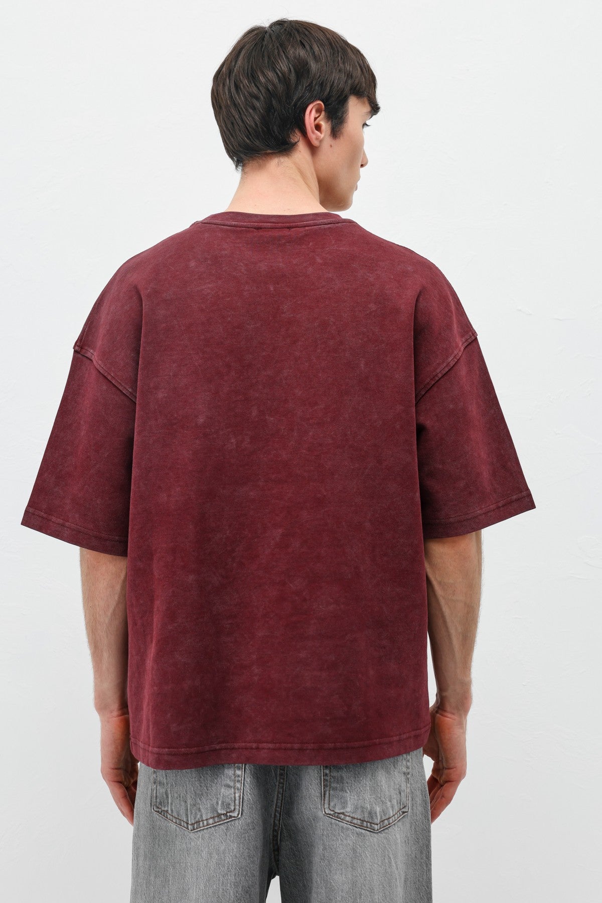 Baskılı Oversize Tişört