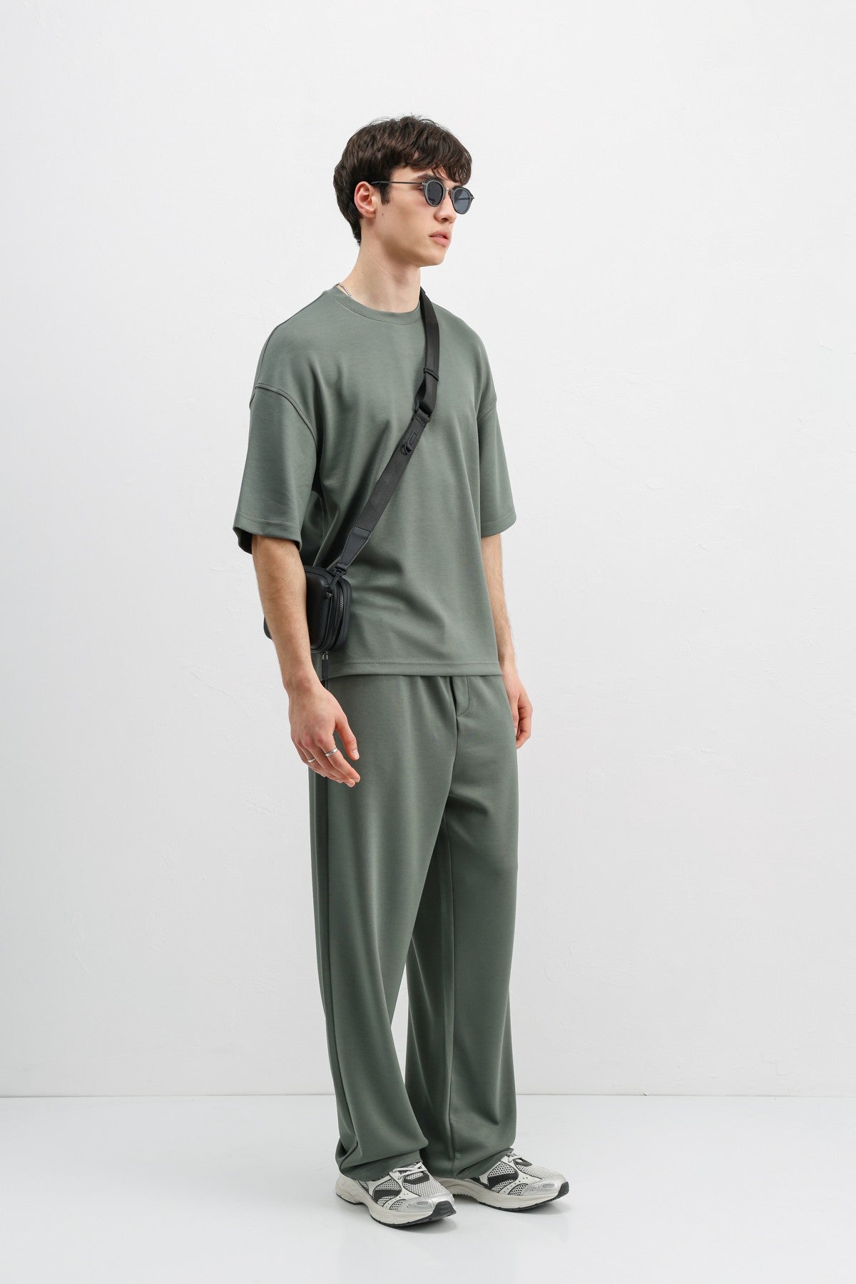 Modal Karışımlı Oversize Tişört