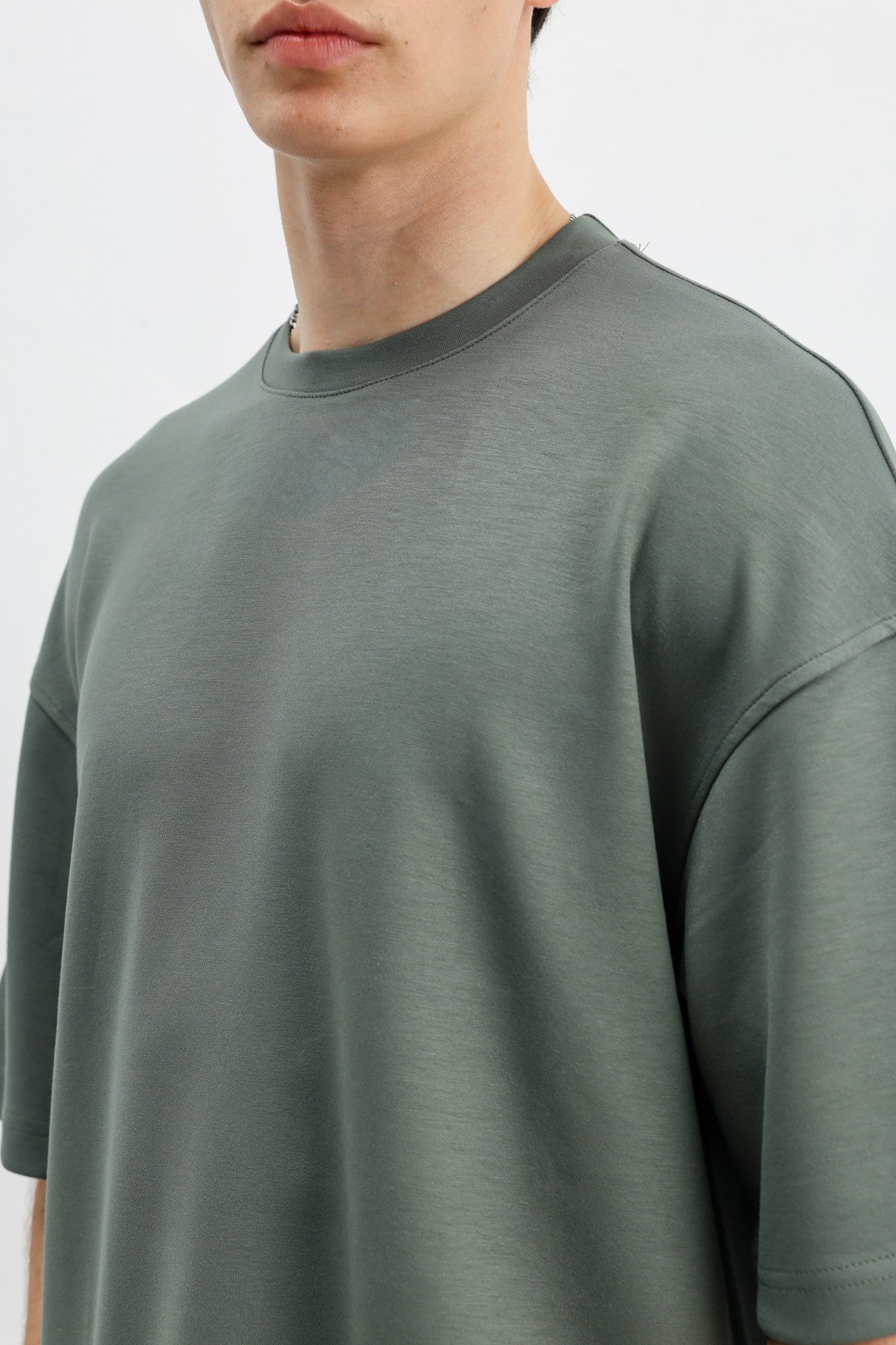 Modal Karışımlı Oversize Tişört