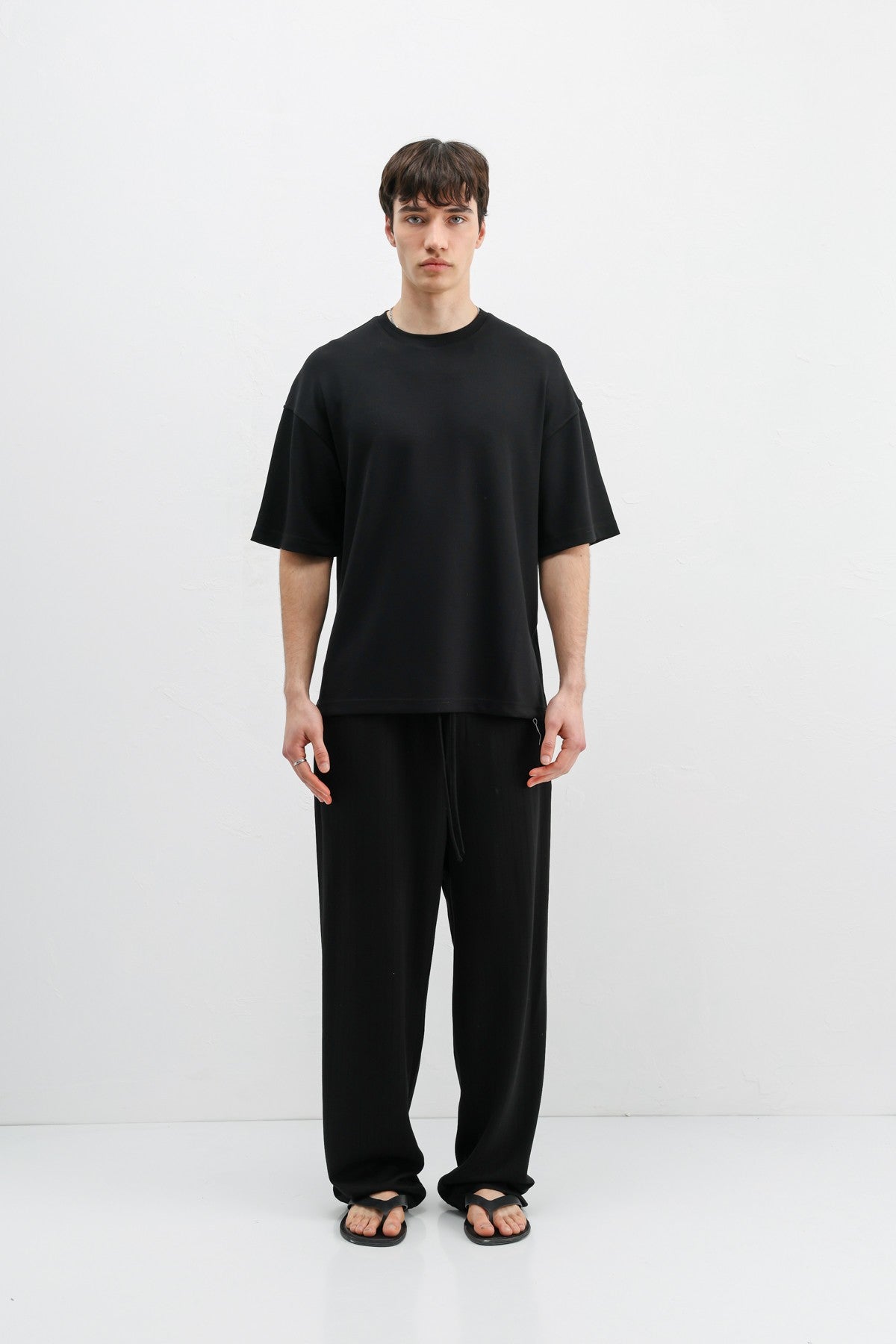 Modal Karışımlı Oversize Tişört