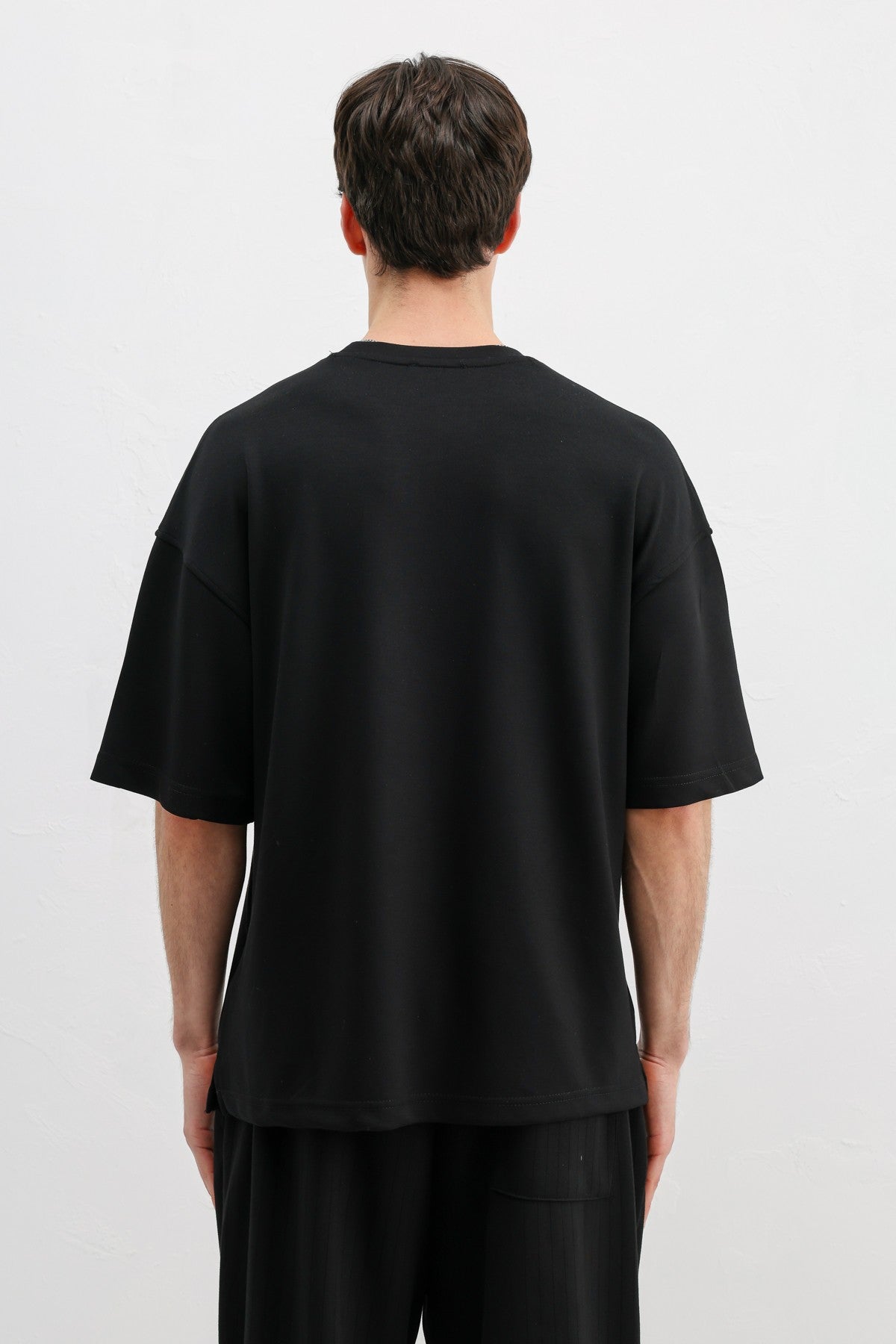 Modal Karışımlı Oversize Tişört