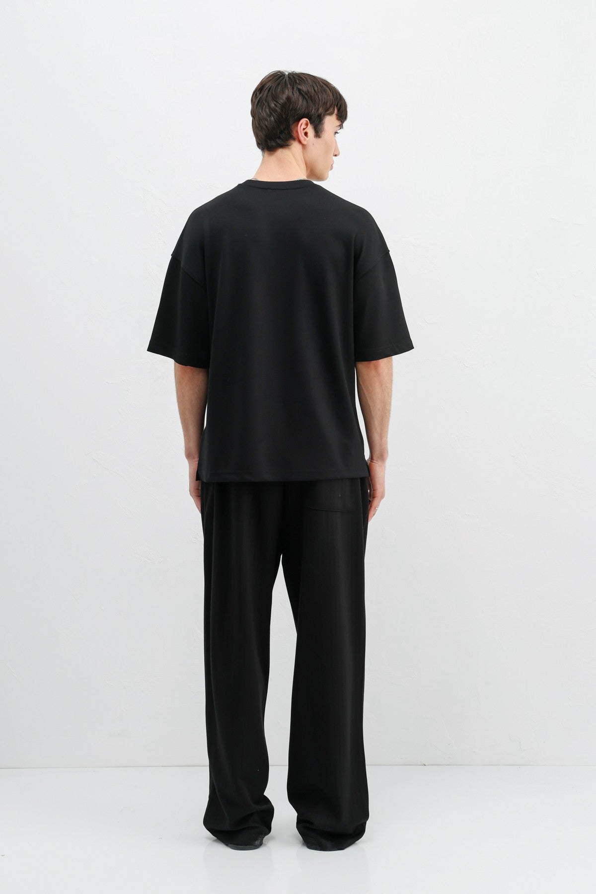 Modal Karışımlı Oversize Tişört