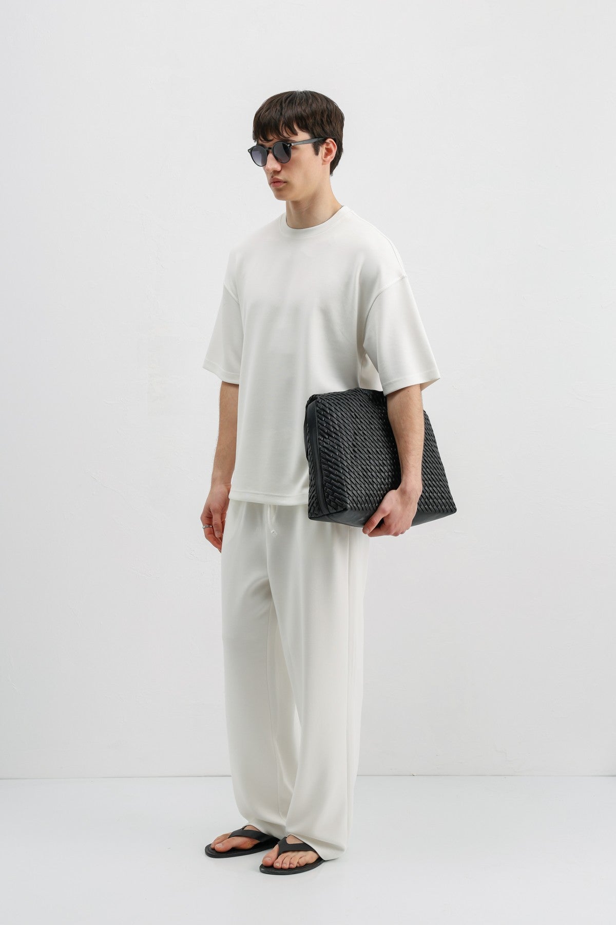Modal Karışımlı Oversize Tişört