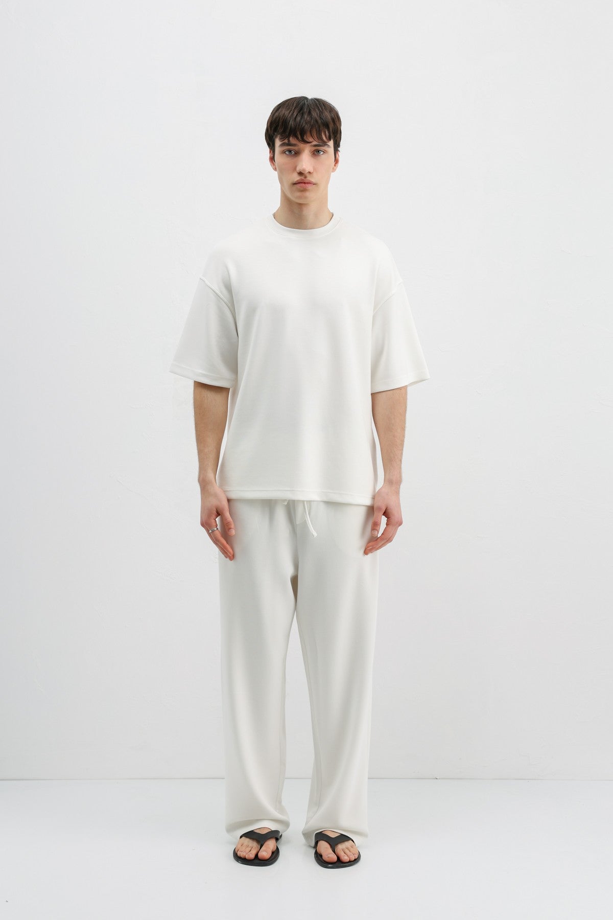 Modal Karışımlı Oversize Tişört