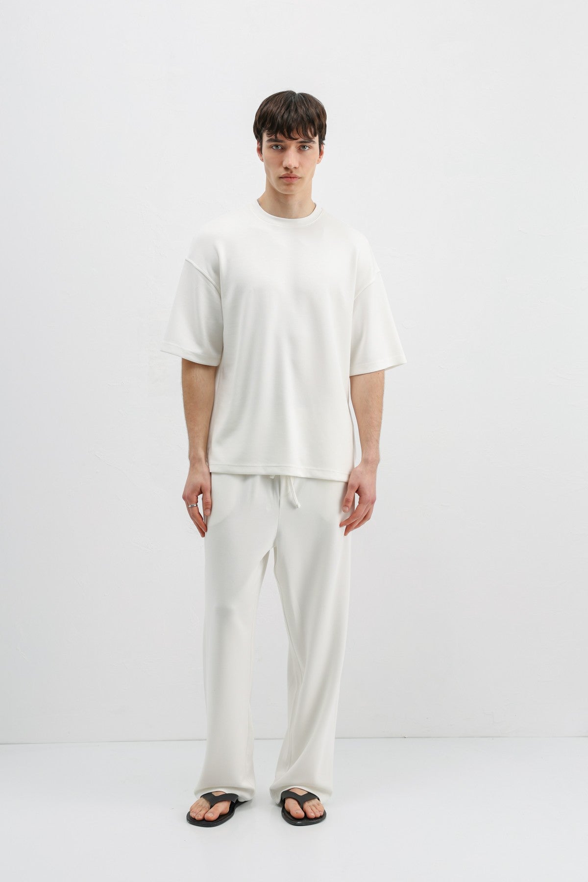 Modal Karışımlı Oversize Tişört