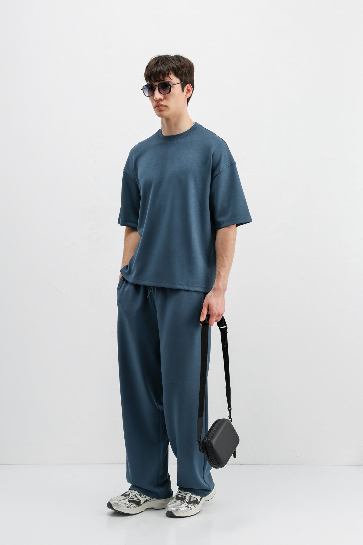 Modal Karışımlı Oversize Tişört