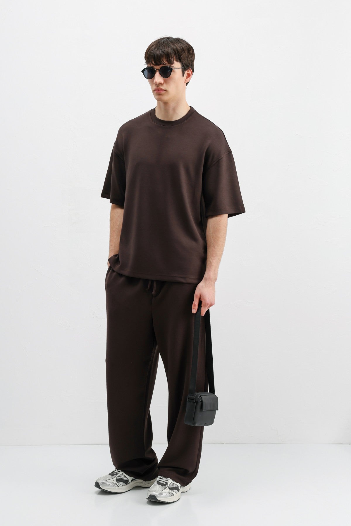 Modal Karışımlı Oversize Tişört