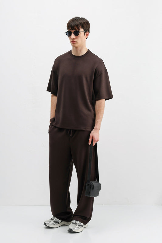Modal Karışımlı Oversize Tişört
