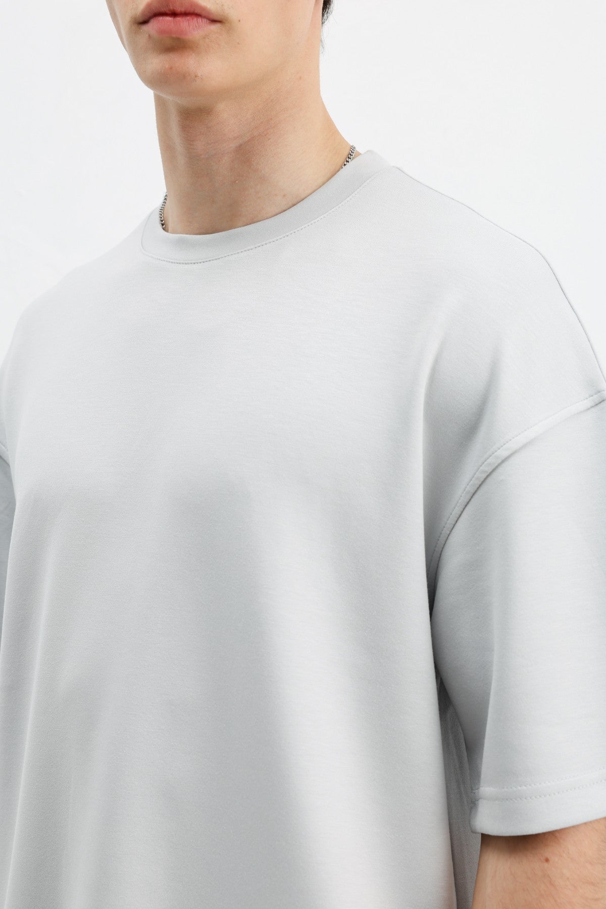 Modal Karışımlı Oversize Tişört