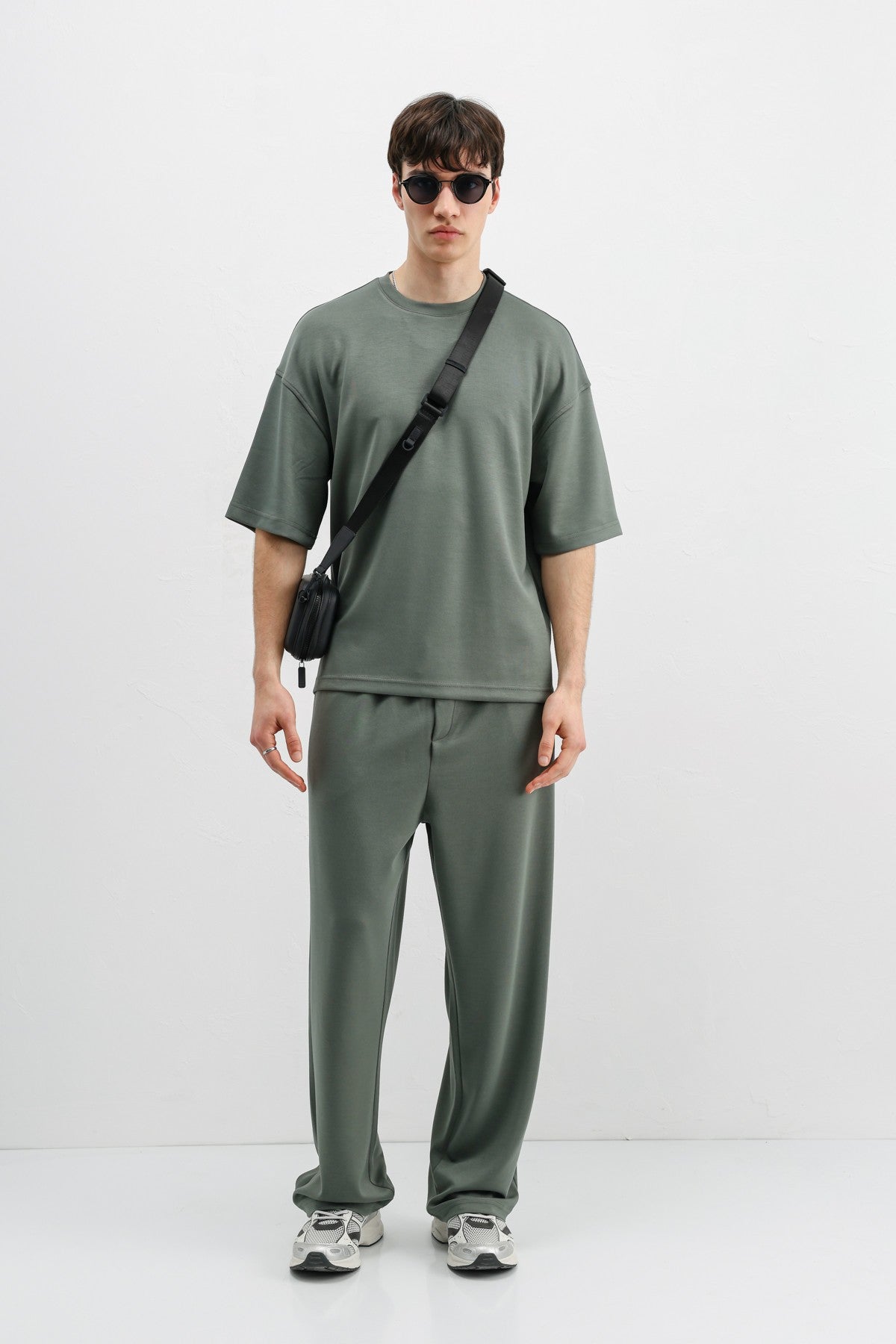 Modal Karışımlı Oversize Tişört