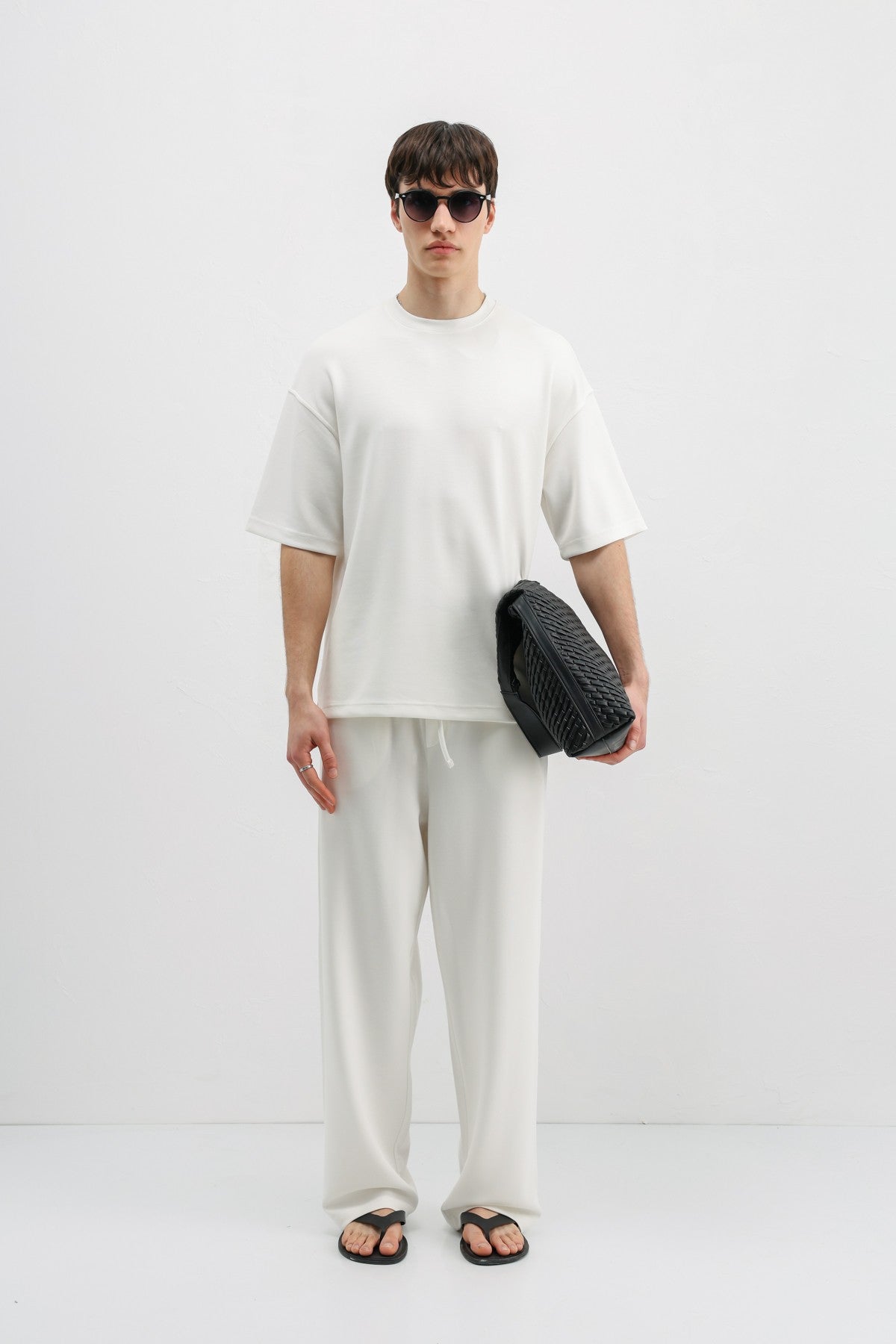 Modal Karışımlı Oversize Tişört