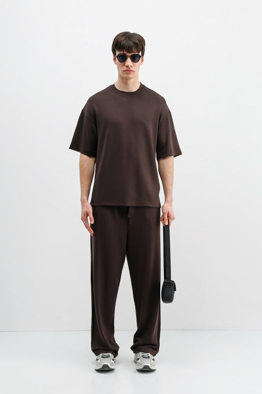 Modal Karışımlı Oversize Tişört