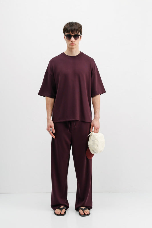 Modal Karışımlı Oversize Tişört