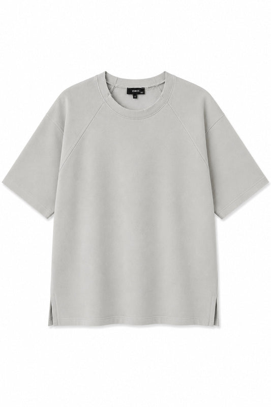 Oversize Reglan Kol Basic Tişört
