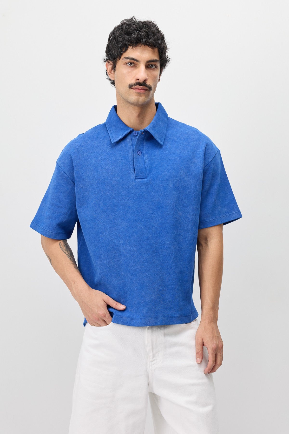 Boxyfit Polo Yaka Tişört