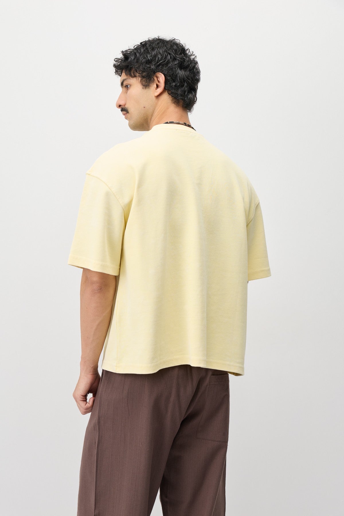 Oversize Miami Baskılı Tişört