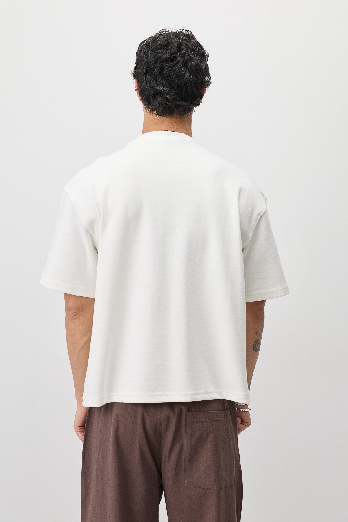Oversize Miami Baskılı Tişört