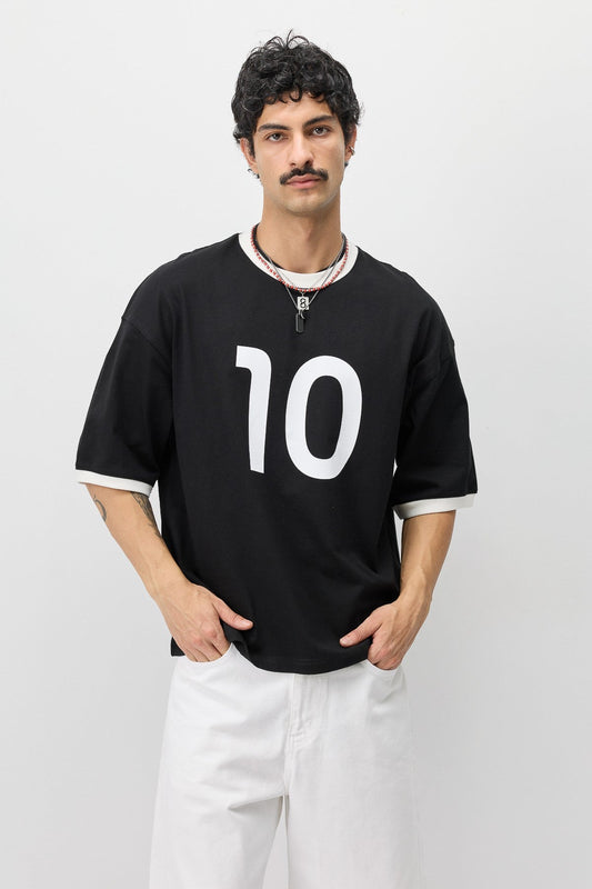 Oversize Baskılı Tİşört
