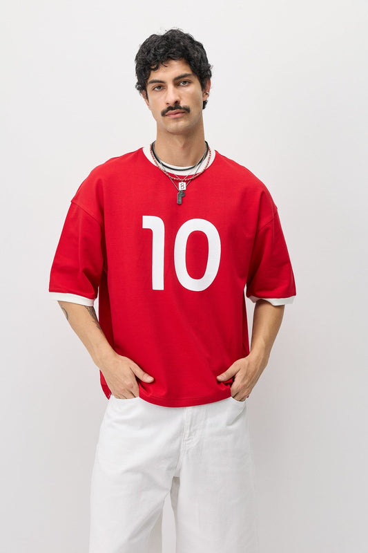 Oversize Baskılı Tİşört