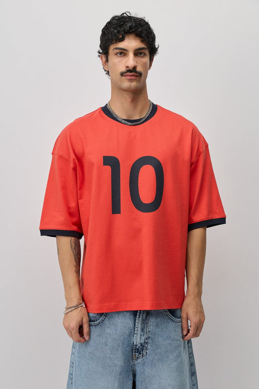 Oversize Baskılı Tİşört