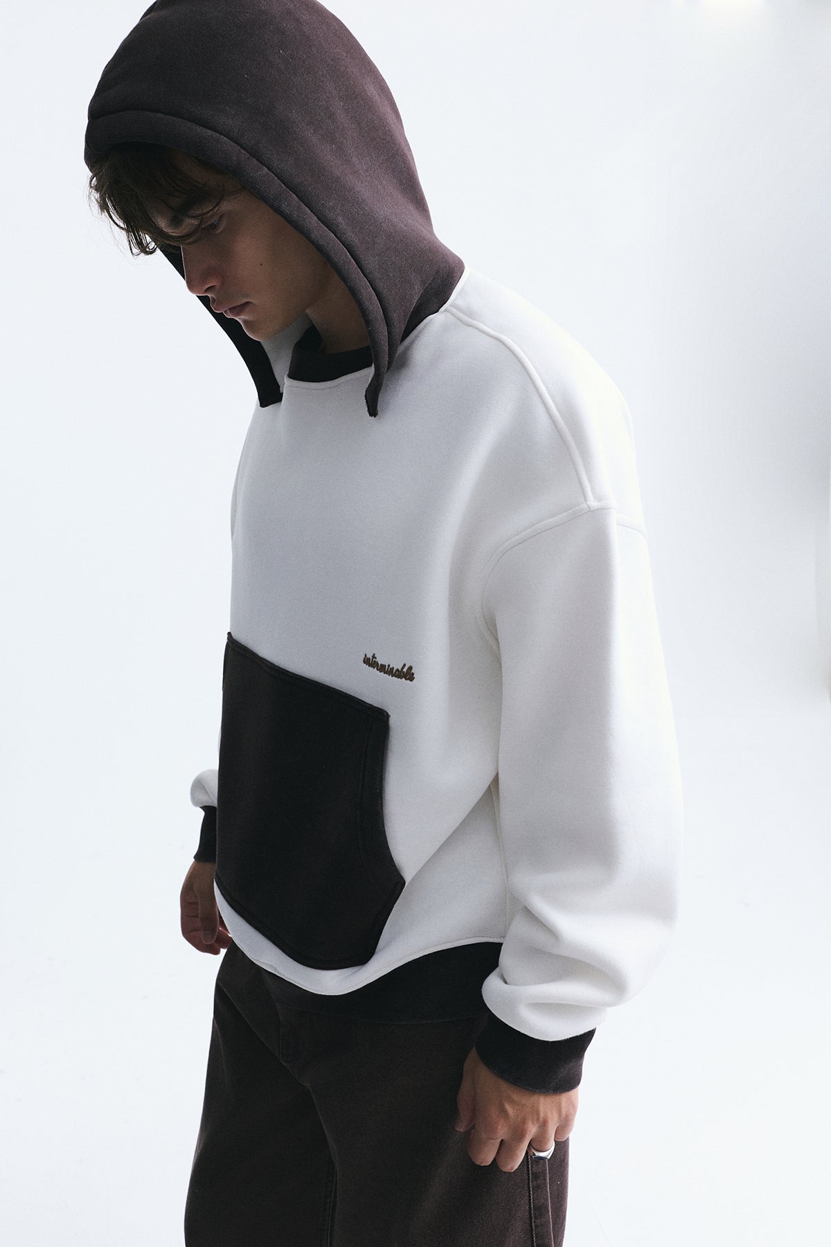 Blok Renkli Oversize Sweatshirt