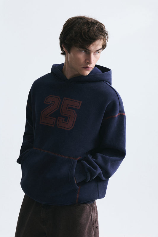Baskılı Oversize Sweatshirt