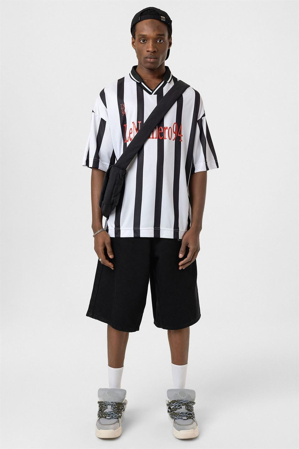 Oversize Baskılı Forma Tişört
