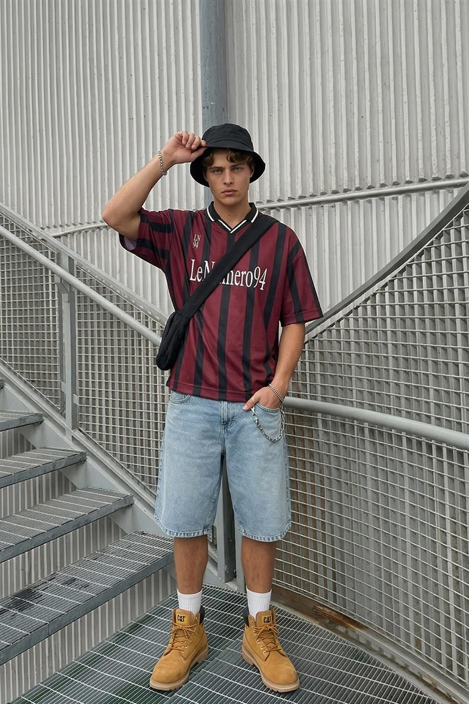 Oversize Baskılı Forma Tişört