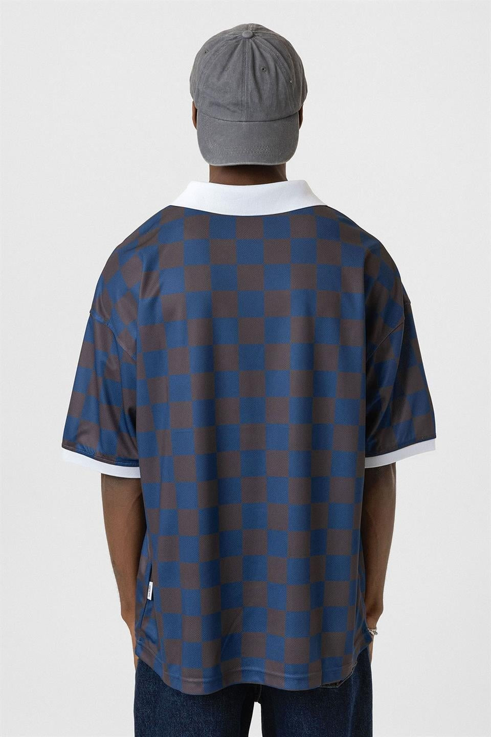 Oversize Polo Yaka Forma Tişört