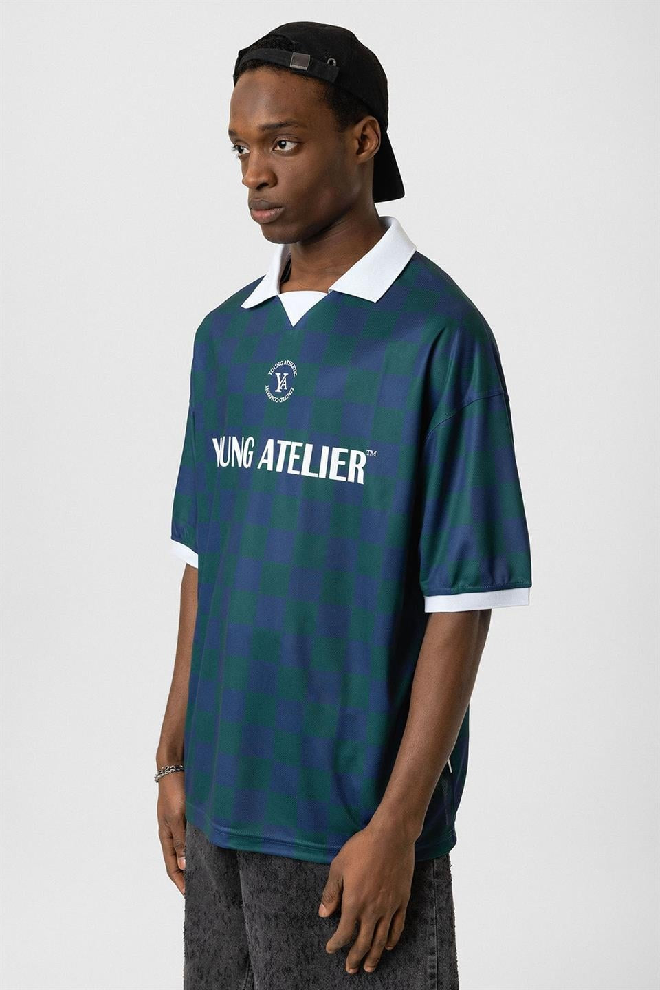 Oversize Polo Yaka Forma Tişört