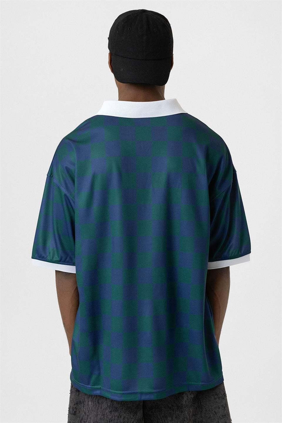 Oversize Polo Yaka Forma Tişört