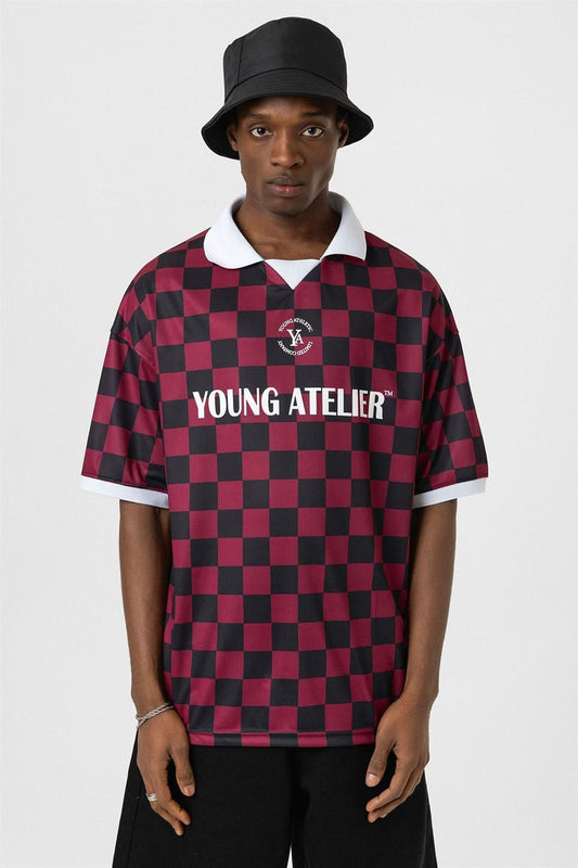 Oversize Polo Yaka Forma Tişört
