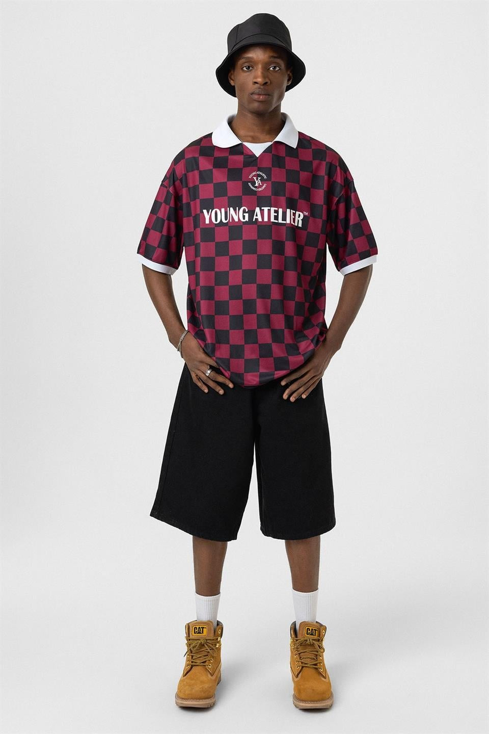 Oversize Polo Yaka Forma Tişört
