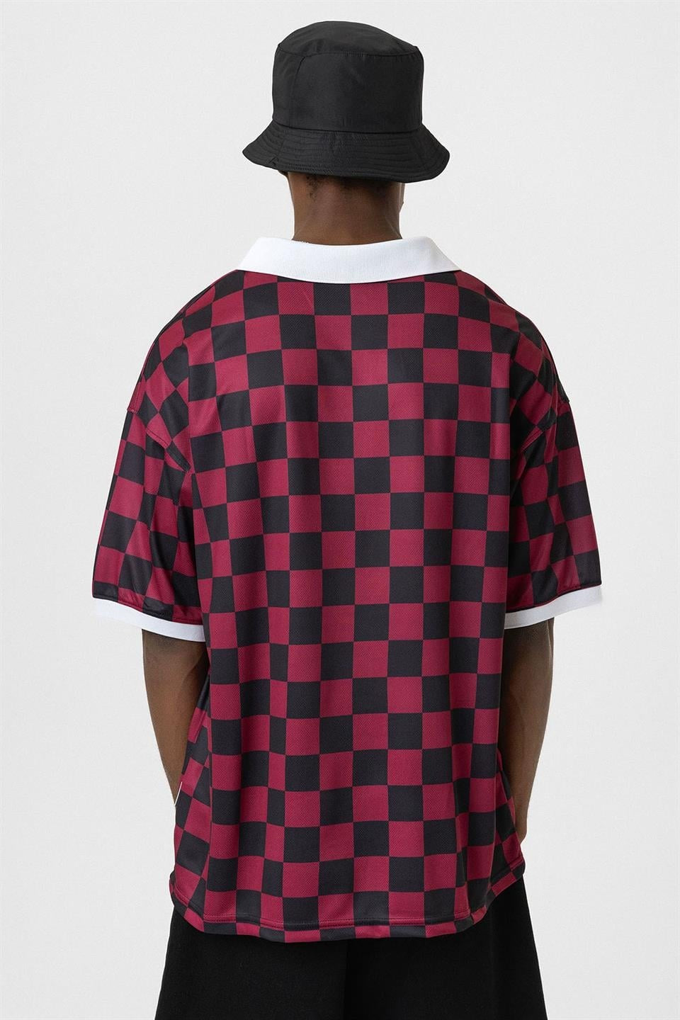 Oversize Polo Yaka Forma Tişört
