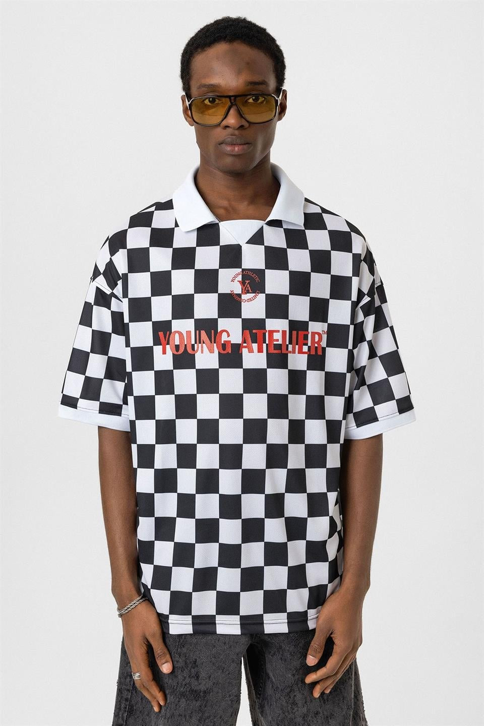 Oversize Polo Yaka Forma Tişört