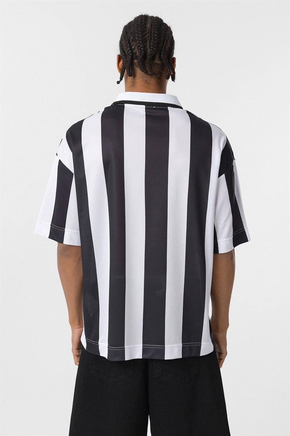 Oversize Polo Yaka Forma Tişört