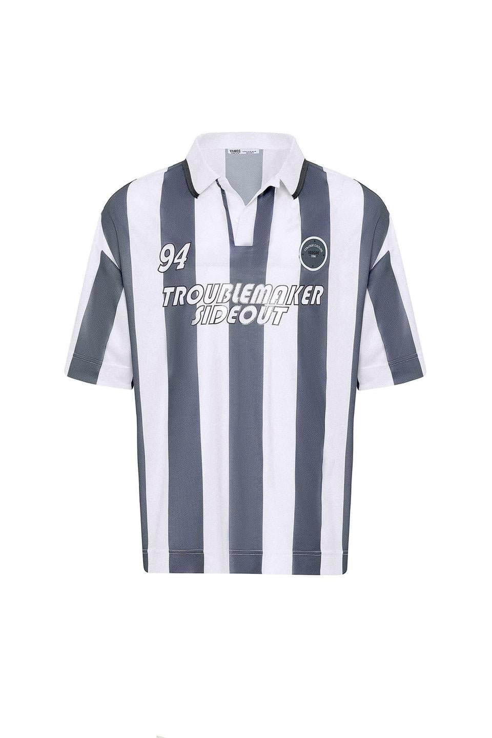 Oversize Polo Yaka Forma Tişört