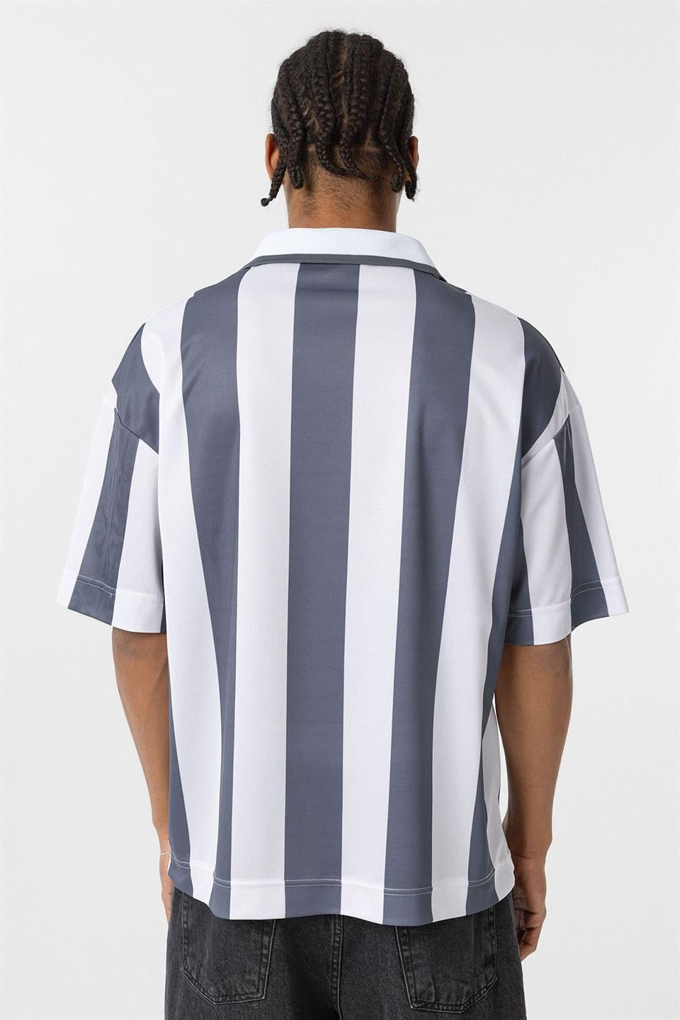 Oversize Polo Yaka Forma Tişört