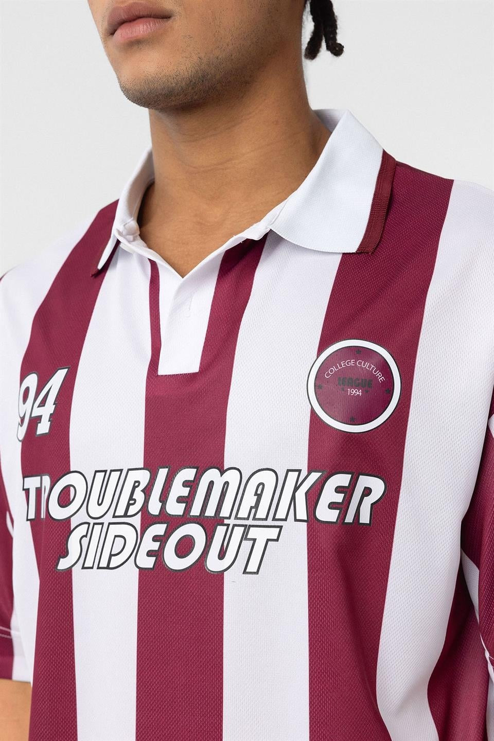 Oversize Polo Yaka Forma Tişört