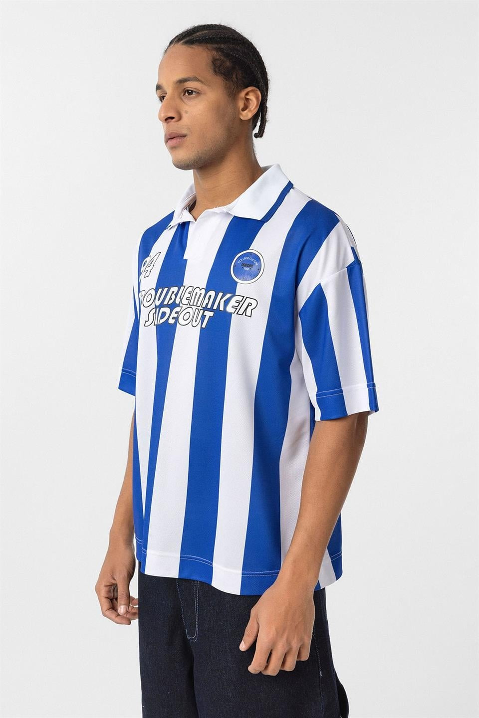 Oversize Polo Yaka Forma Tişört