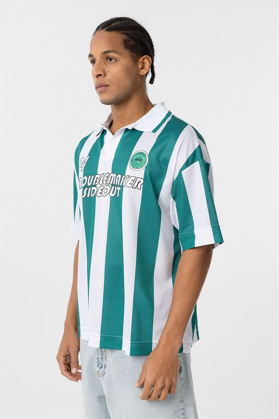 Oversize Polo Yaka Forma Tişört