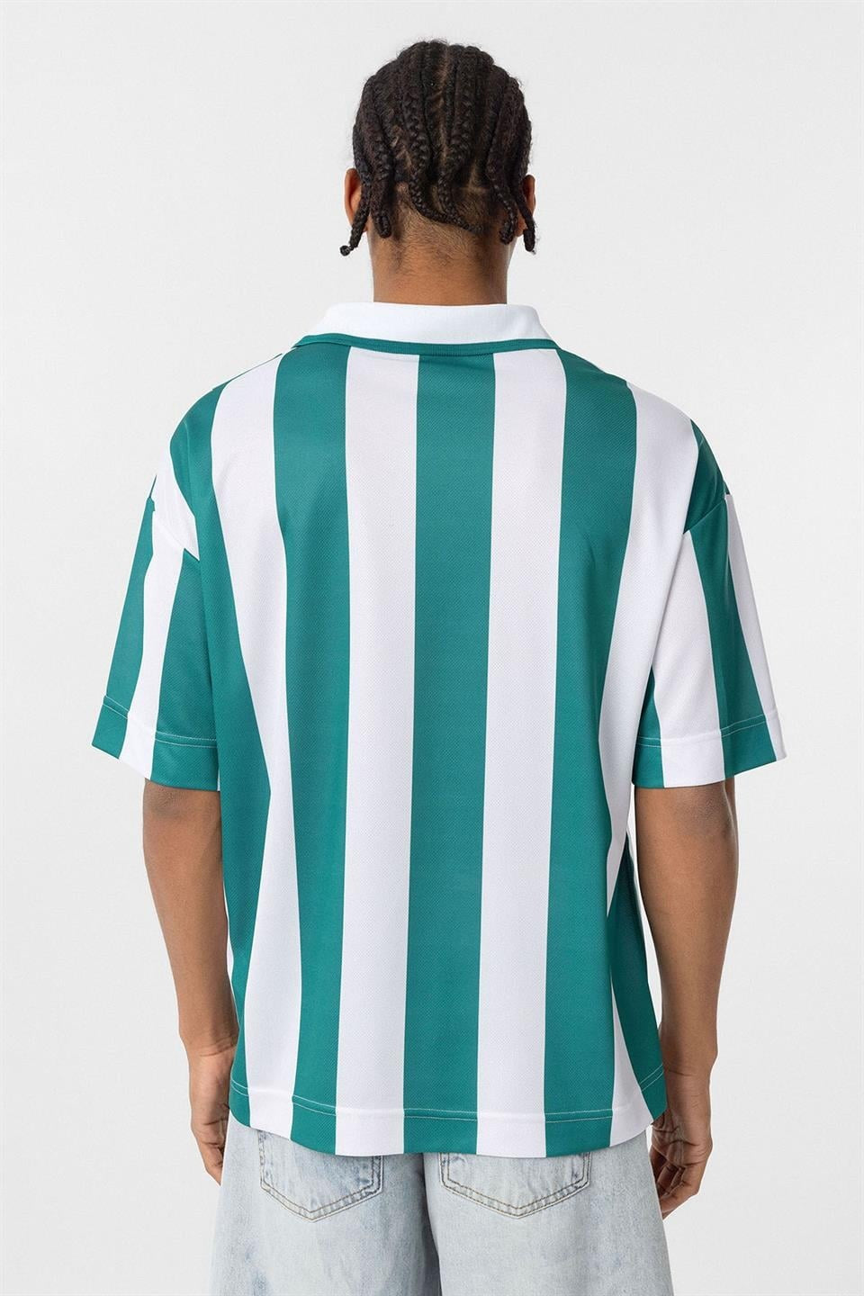 Oversize Polo Yaka Forma Tişört