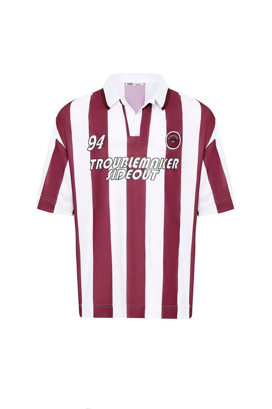 Oversize Polo Yaka Forma Tişört